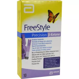 FREESTYLE Precision ß-ketone blood ketone test tires., 10 pcs