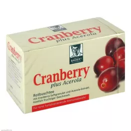 Baders Cranberry Acerola, 20 pcs