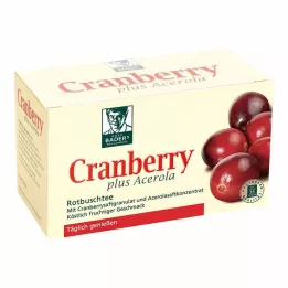 CRANBERRY ACEROLA Baders filter bags, 20 pcs