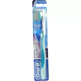 ORAL-B 3D white toothbrush medium, 1 pcs