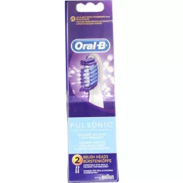 Oral-b pulsonic brushing brushes, 2 pcs