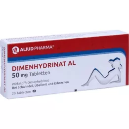 DIMENHYDRINAT AL 50 mg tablets, 20 pcs