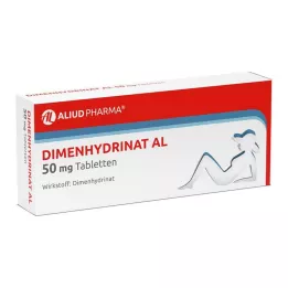 DIMENHYDRINAT AL 50 mg tablets, 20 pcs