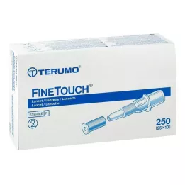 TERUMO FineTouch disposable lancets, 250 pcs