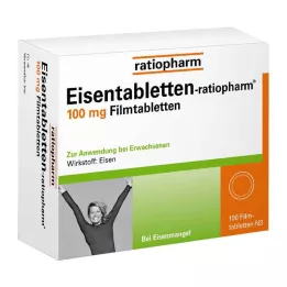 EISENTABLETTEN-ratiopharm 100 mg film-coated tablets, 100 pcs