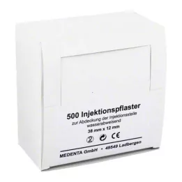 INJEKTIONSPFLASTER 12x38 mm, 500 pcs