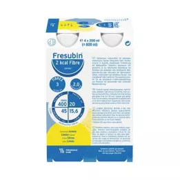FRESUBIN 2 kcal fibre DRINK Lemon drinking bottle, 24x200 ml