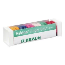 ASKINA Finger Bob colored, 6 pcs