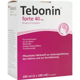 TEBONIN Forte 40 mg solution, 2x100 ml