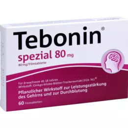 TEBONIN ειδικά επικαλυμμένα με λεπτό υμένιο δισκία 80 mg, 60 τεμ