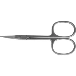 HAUTSCHERE 9 cm curved stainless steel, 1 piece