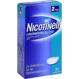NICOTINELL Lutschtabletten 2 mg Mint, 36 St