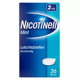 NICOTINELL Lozenges 2 mg Mint, 36 pcs