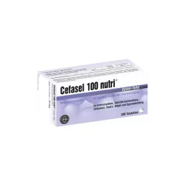 CEFASEL 100 nutri selenium tabs, 200 pcs