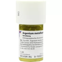 ARGENTUM METALLICUM Praeparatum D 10 Trituration, 20 g