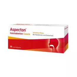 ASPECTON Throat lozenges Cassis lozenges, 30 pcs