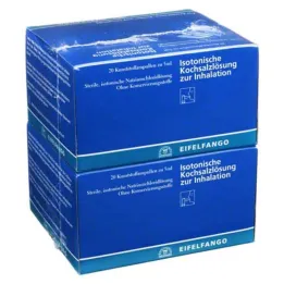 Isotonic saline solution for inhalation, 40X5 ml