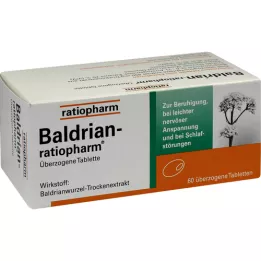 BALDRIAN-RATIOPHARM Excess tablets, 60 pcs