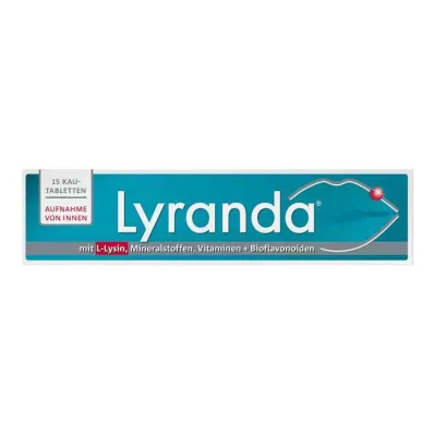 LYRANDA Chewable tablets, 15 pcs