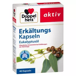 DOPPELHERZ Cold capsules Eucalyptus oil, 40 st