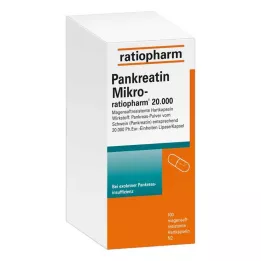 PANKREATIN Micro-ratio.20,000 gastric juice hard capsules, 100 pieces
