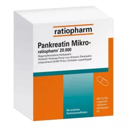 PANKREATIN Micro ratio 20,000 gastric juice hard capsules, 200 pieces