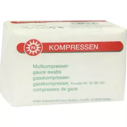 MULLKOMPRESSEN 7.5x7.5 cm non-sterile 8-way, 100 pcs