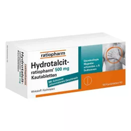 HYDROTALCIT-ratiopharm 500 mg chewable tablets, 100 pcs