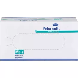 PEHA-SOFT lat.einm.UNT.Hands.unsteril powder -free m, 100 pcs