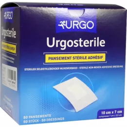 URGOSTERILE Wound Association 70x100 mm Steril, 50 pcs