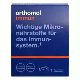 ORTHOMOL Immune direct granules orange, 7 pcs