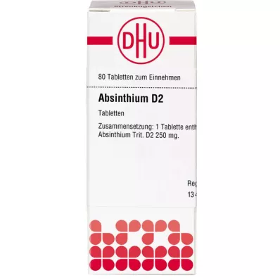 ABSINTHIUM D 2 tablets, 80 pcs