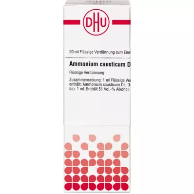 AMMONIUM CAUSTICUM D 4 Dilution, 20mL