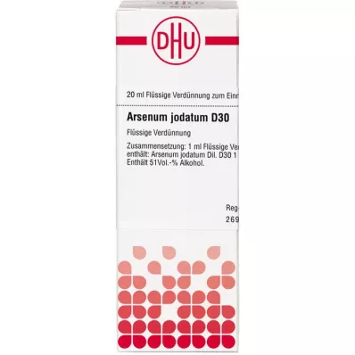 ARSENUM JODATUM D 30 Dilution, 20mL