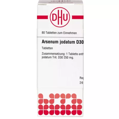 ARSENUM JODATUM D 30 tablets, 80 pcs ARSENUM JODATUM D 30 tablets, 80 pcs