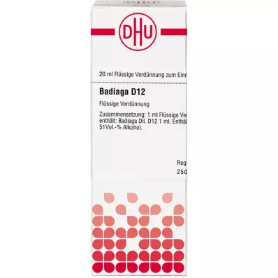 BADIAGA D12 Dilution, 20mL