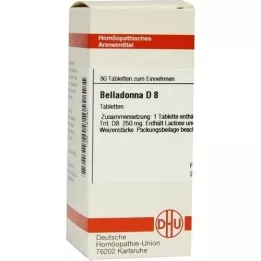 BELLADONNA D 8 Tabletten, 80 St