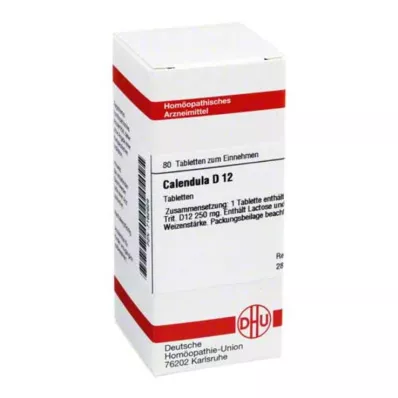 CALENDULA D 12 tablets, 80 pcs CALENDULA D 12 tablets, 80 pcs