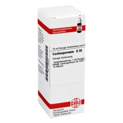 CARDIOSPERMUM D 30 Dilution, 20 ml