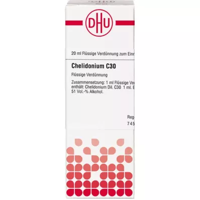 CHELIDONIUM C 30 Dilution, 20 ml