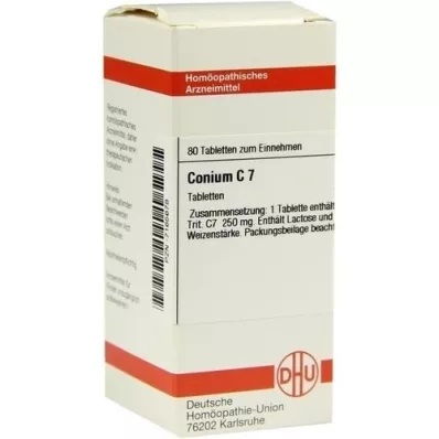 CONIUM C 7 tablets, 80 pcs
