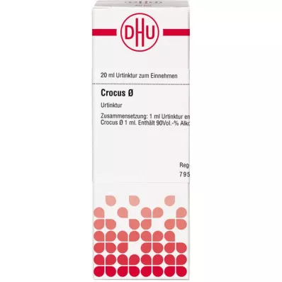 CROCUS mother tincture D 1, 20 ml