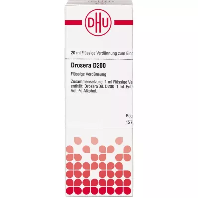 DROSERA D 200 Dilution, 20mL DROSERA D 200 Dilution, 20mL