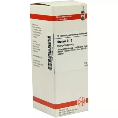 DROSERA D12 Dilution, 50mL DROSERA D12 Dilution, 50mL