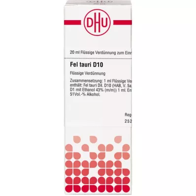 FEL TAURI D10 Dilution, 20mL