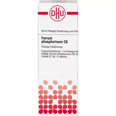 FERRUM PHOSPHORICUM C 6 Dilution, 20mL