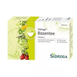 SIDROGA Wellness alkaline tea filter bags, 20X1.5 g