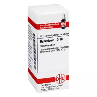 HYPERICUM D 10 globules, 10 g