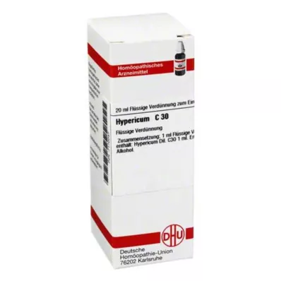 HYPERICUM C 30 Dilution, 20 ml HYPERICUM C 30 Dilution, 20 ml