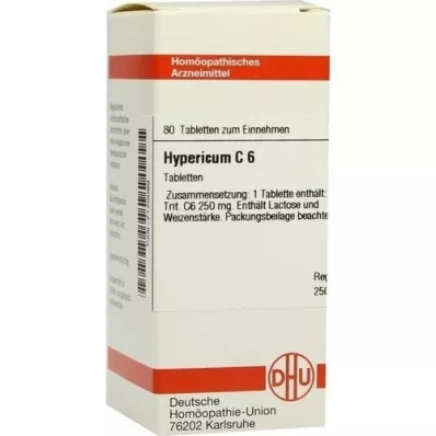 HYPERICUM C 6 tablets, 80 pcs HYPERICUM C 6 tablets, 80 pcs